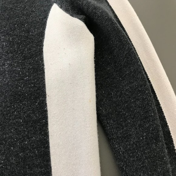 Alexander McQueen x Puma Sweater Size S Colorblock Viscose Blend Gray Ivory - Picture 6 of 14